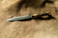 DEER ANTLER HANDLE HUNTING DAGGER